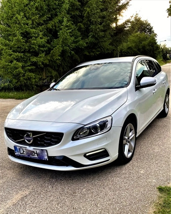 Volvo V60 cena 103300 przebieg: 67450, rok produkcji 2017 z Nowogród Bobrzański małe 781